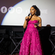 Director Chinonye Chukwu introduces her film at the special screening of the film “Till” at AMC River East 21 movie theater on October 06, 2022 in Chicago, Illinois.